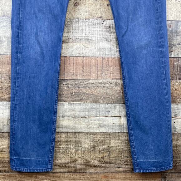 Rag & Bone Fit 2 Slim Jeans Standard Issue Blue Rochester Size 30 x 33 - Picture 3 of 10